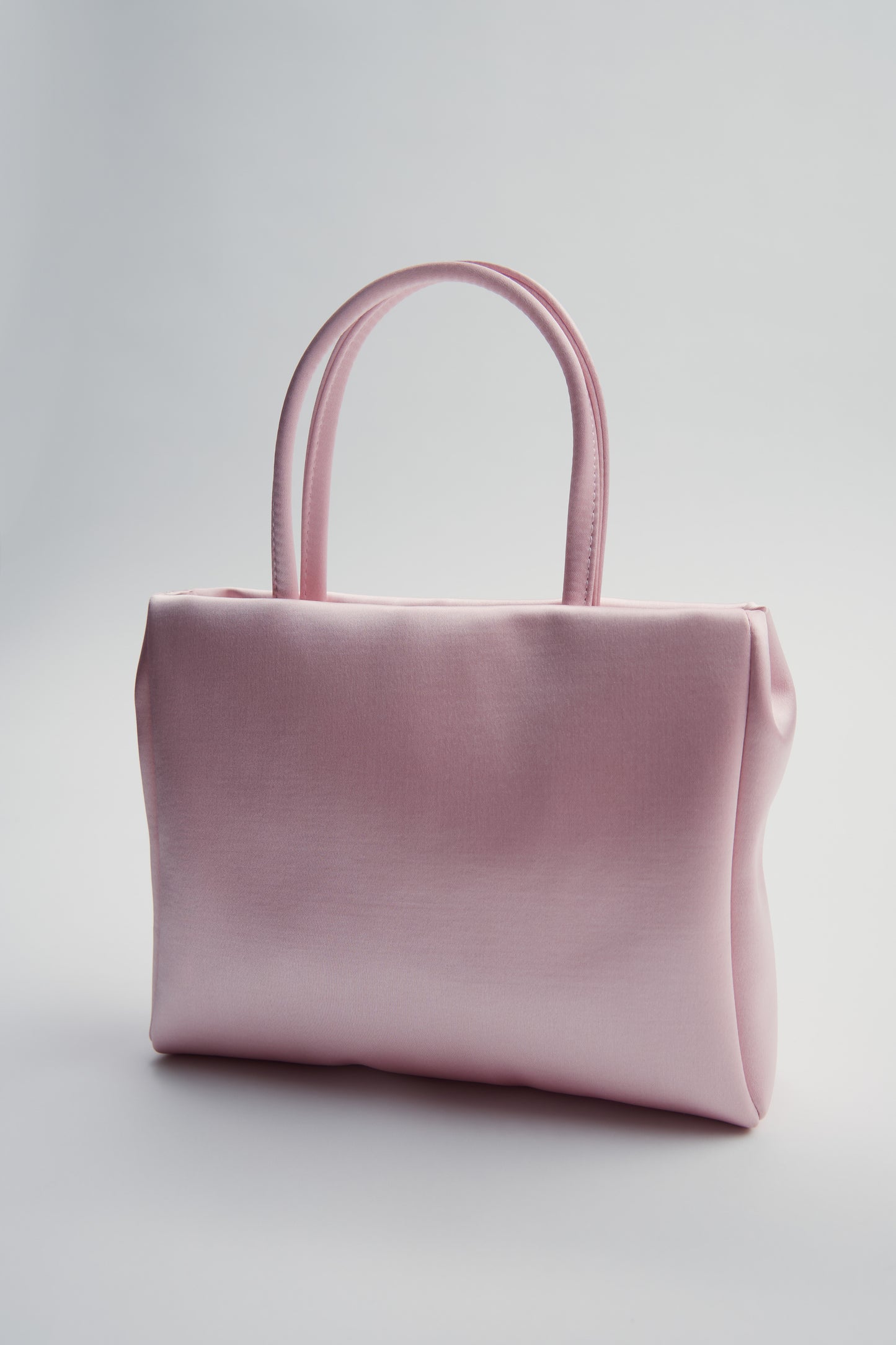 SATIN HANDBAG