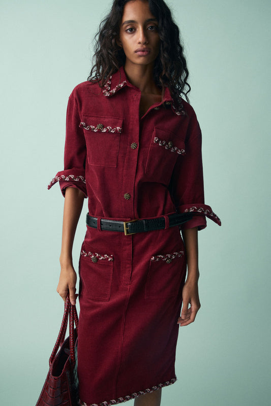 DARK RED