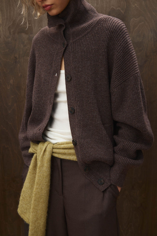 GRAY BROWN MELANGE