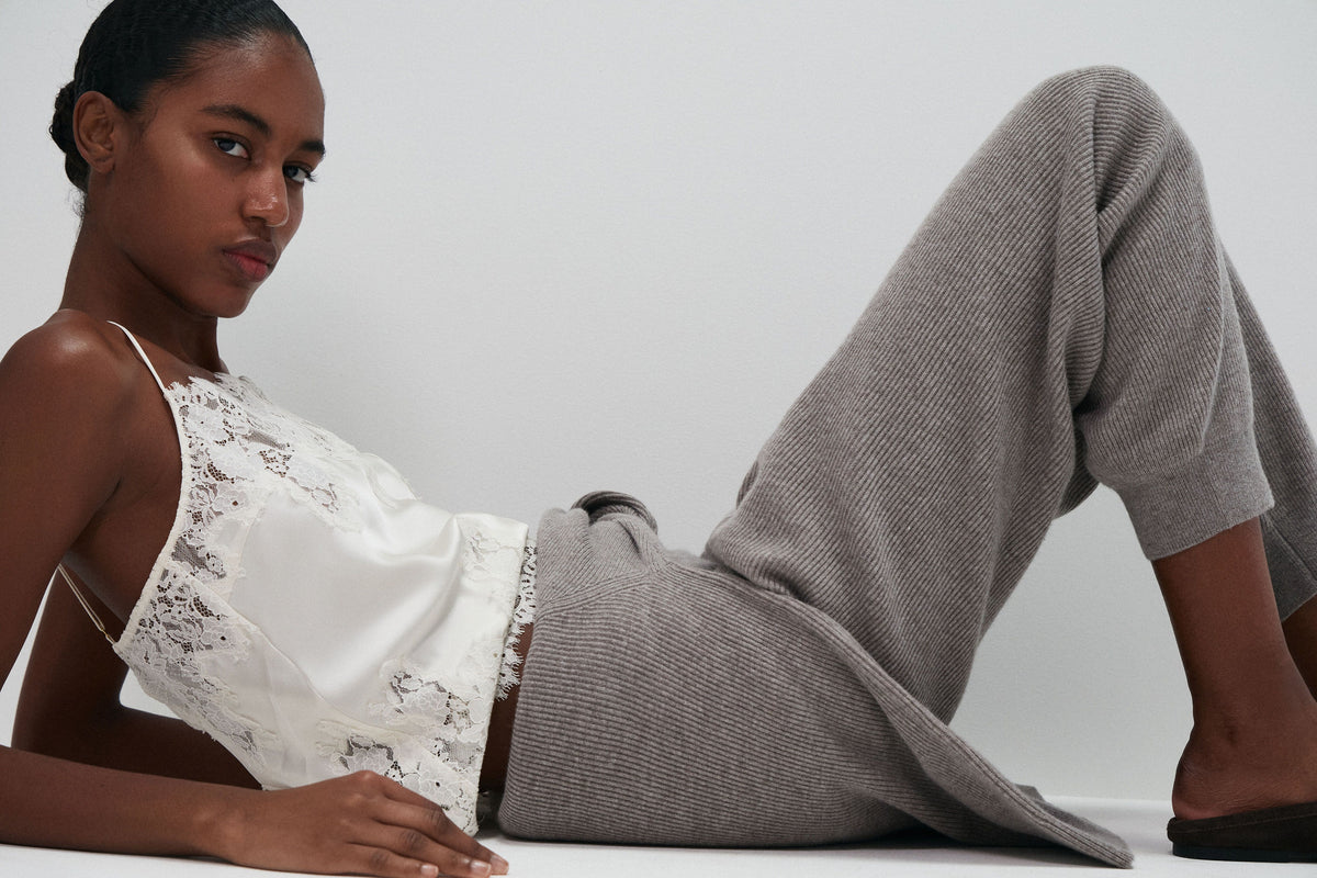 GREY BEIGE MELANGE