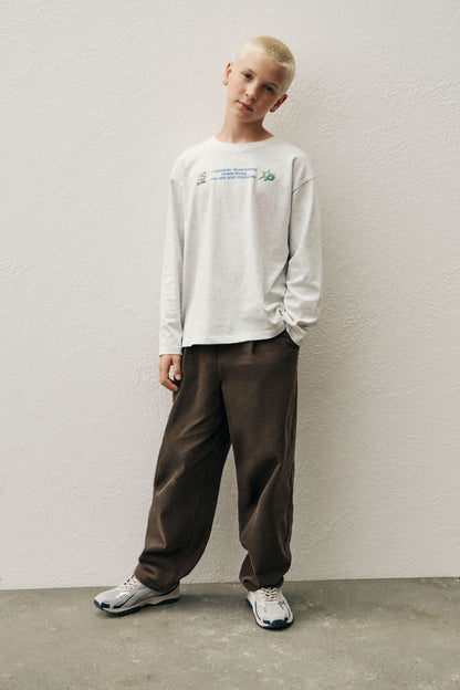 LIGHT GREY MELANGE
