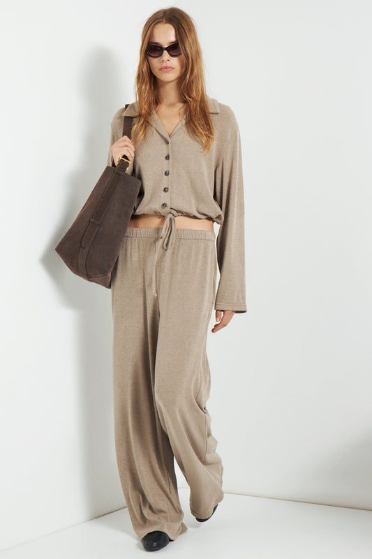 GREY BEIGE MELANGE