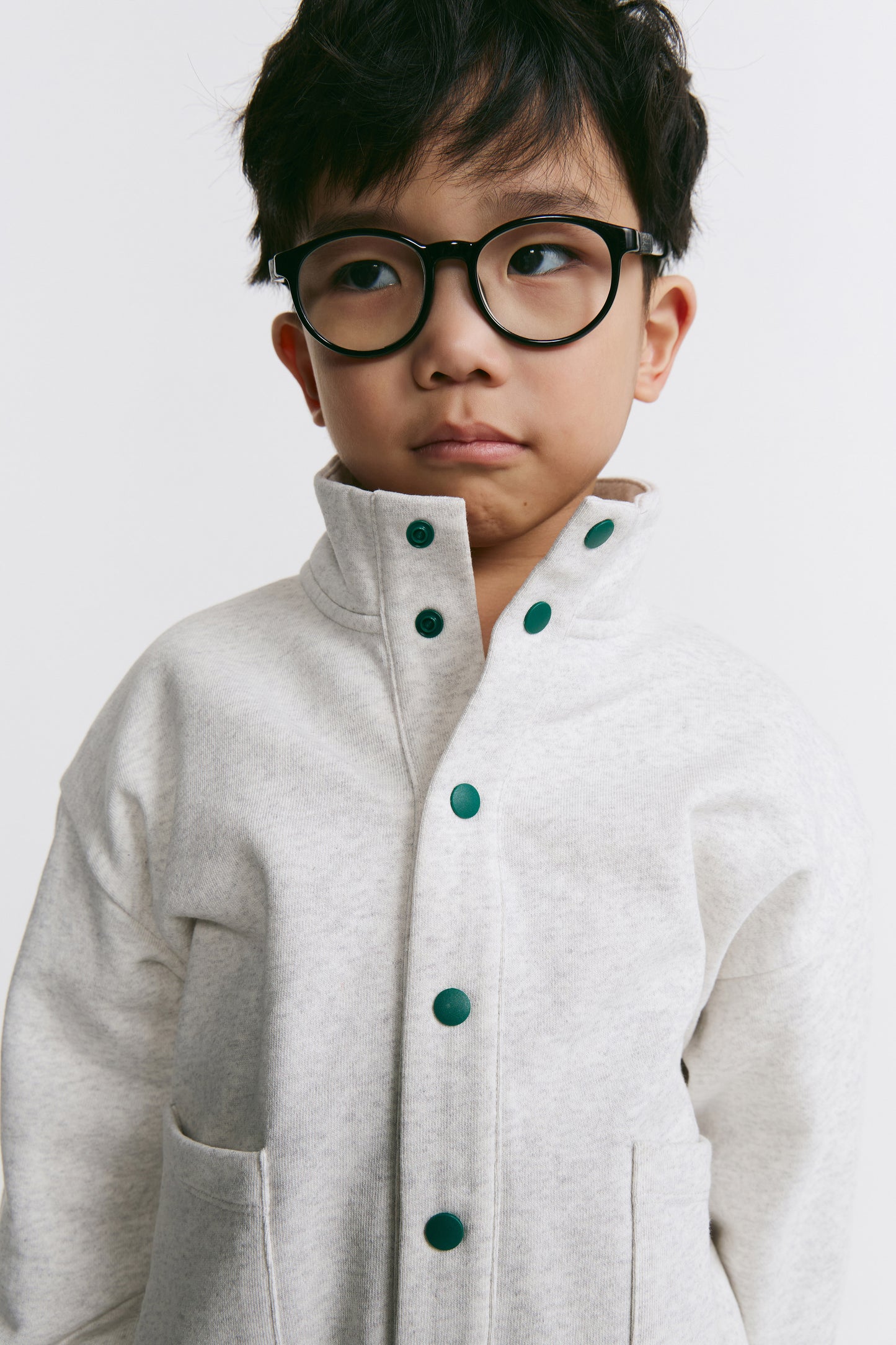 LIGHT GREY MELANGE