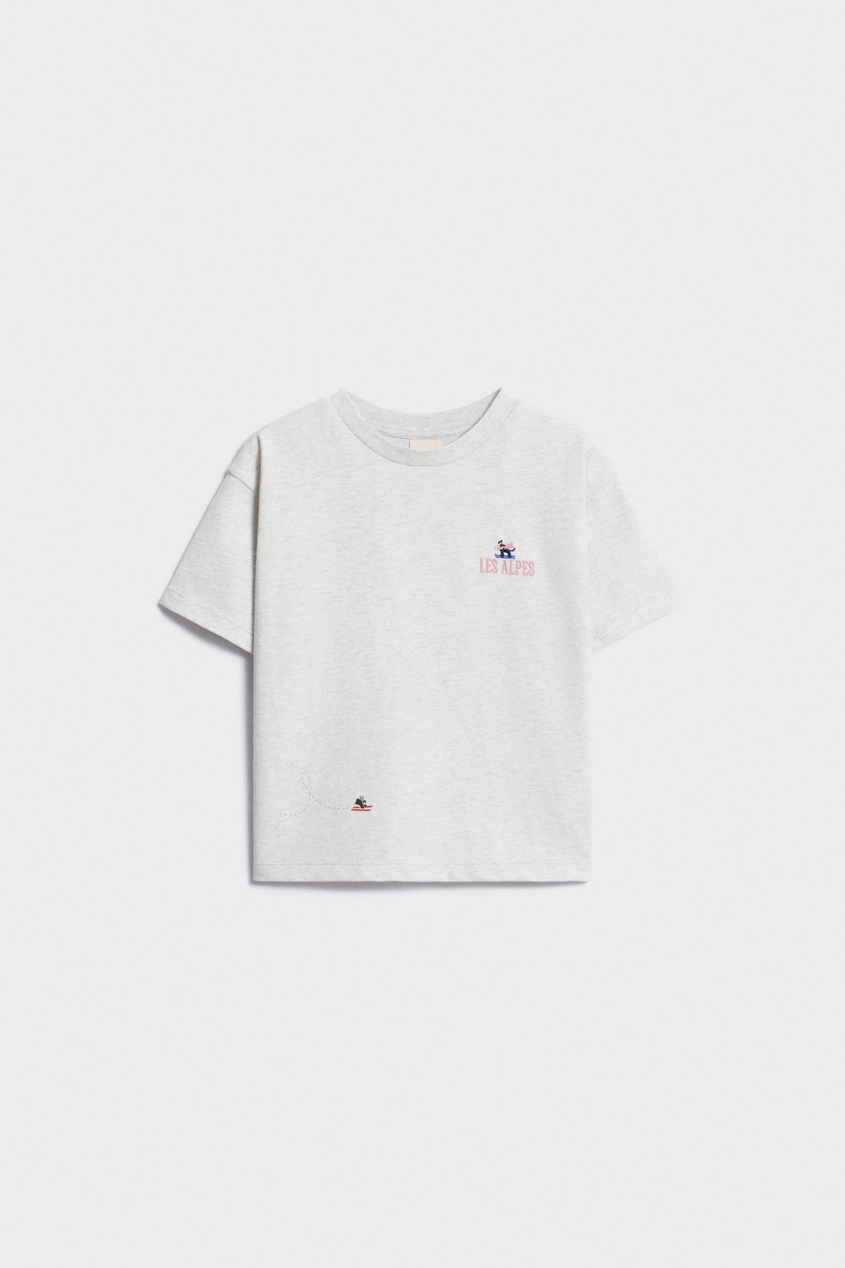 LIGHT GREY MELANGE