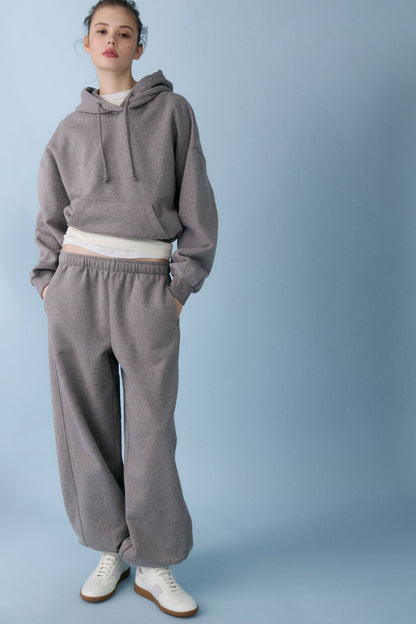 GRAY BROWN MELANGE
