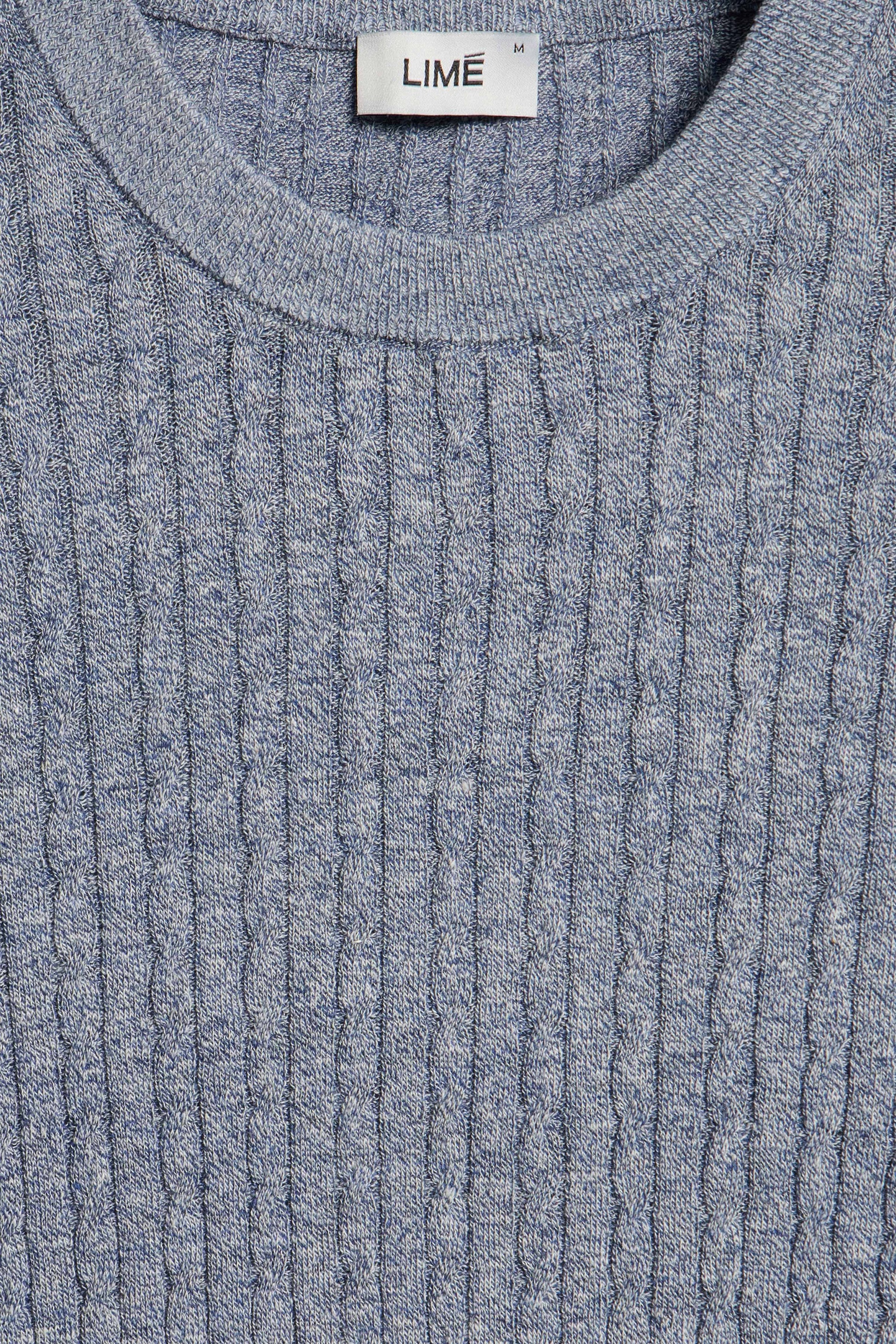 GRAY-BLUE MELANGE