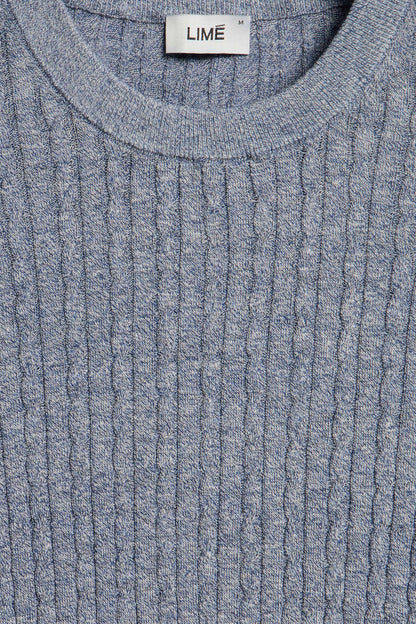 GRAY-BLUE MELANGE