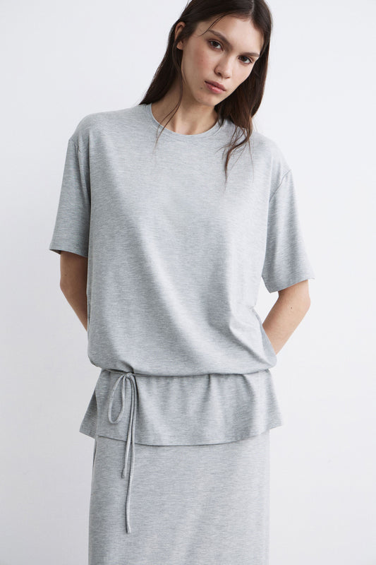 LIGHT GREY MELANGE