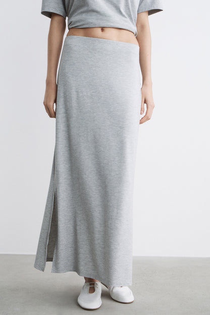 LIGHT GREY MELANGE