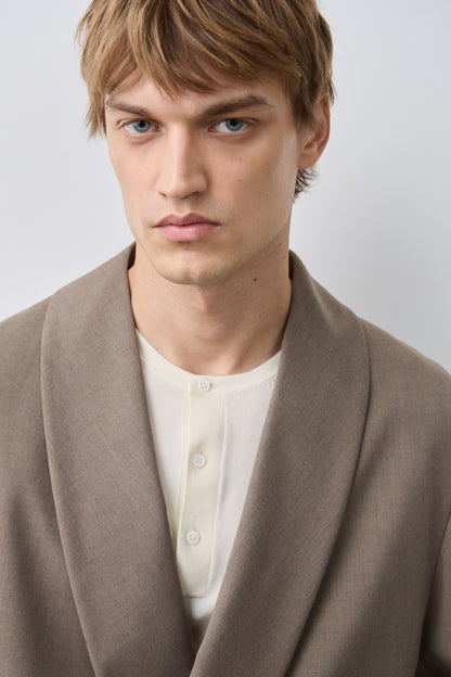 GRAY BROWN MELANGE