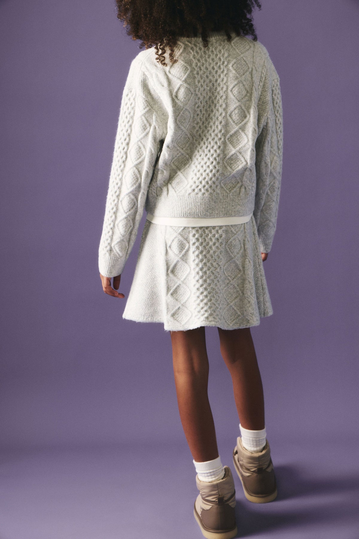 LIGHT GREY MELANGE