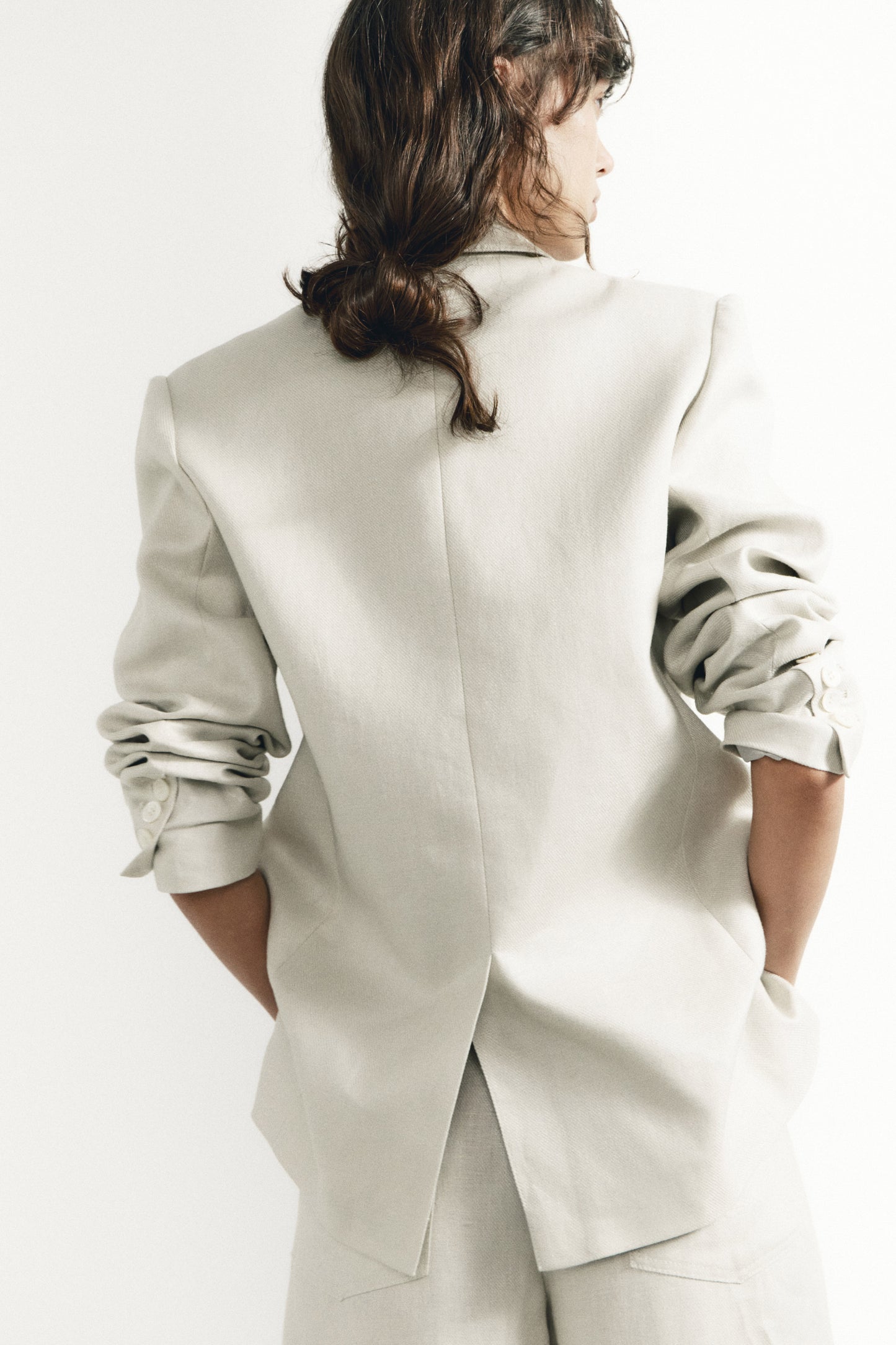 LIGHT GREY MELANGE