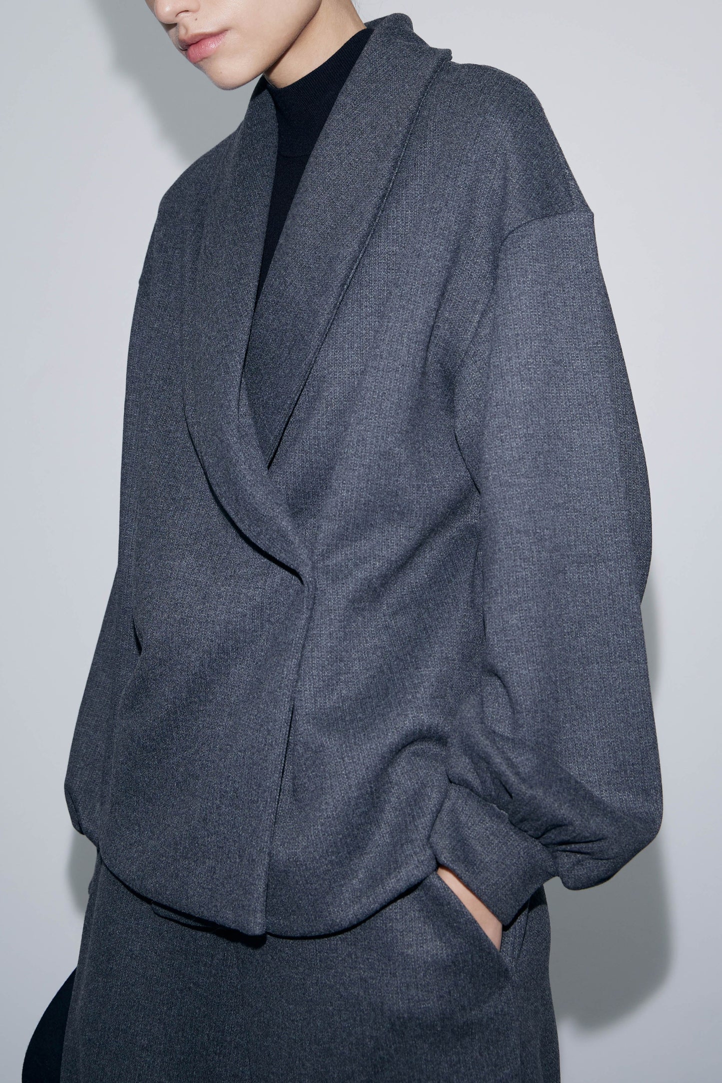 DARK GREY MELANGE