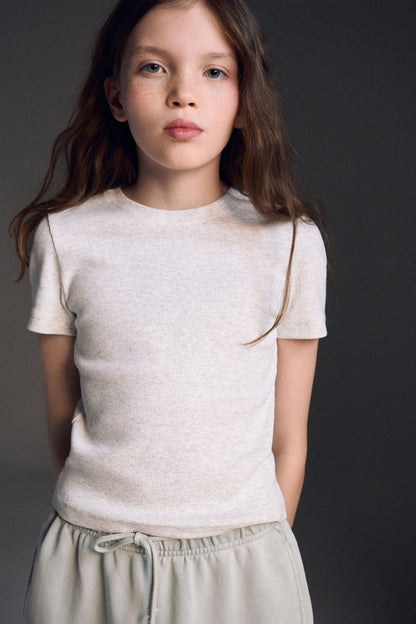 LIGHT GREY MELANGE