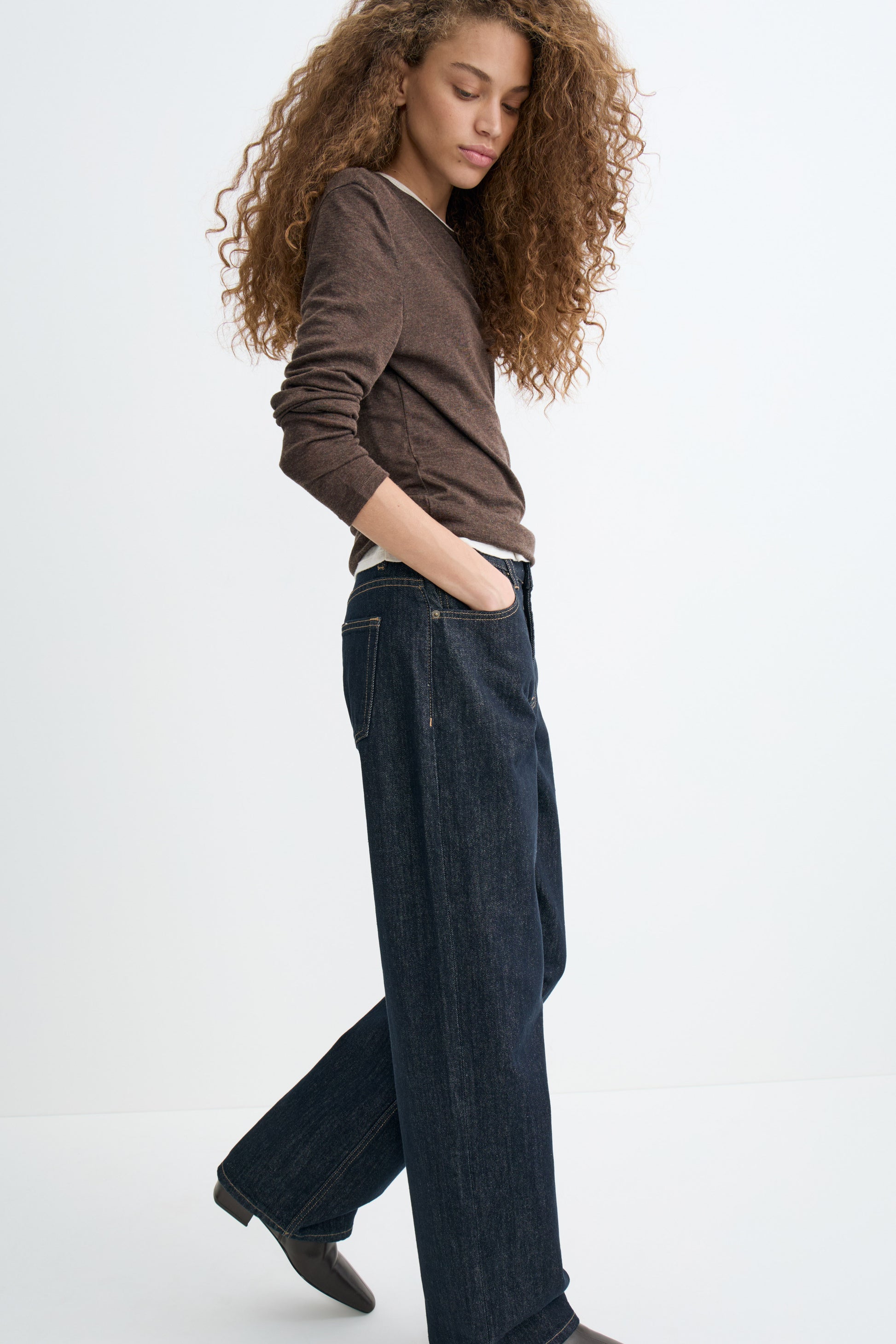 BROWN MELANGE