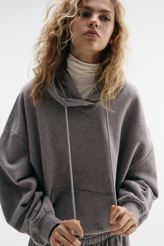 GRAY BROWN MELANGE