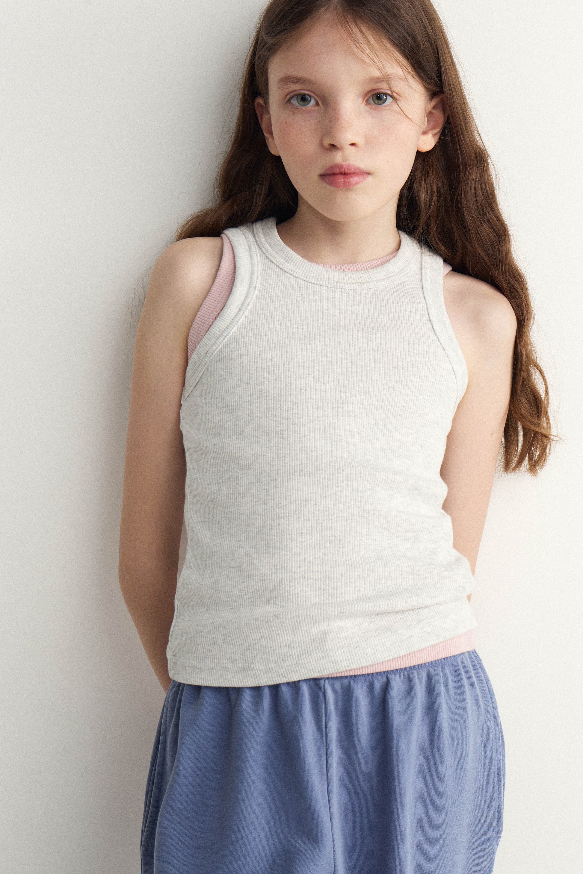LIGHT GREY MELANGE