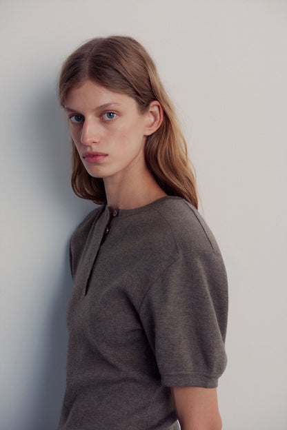 GRAY BROWN MELANGE