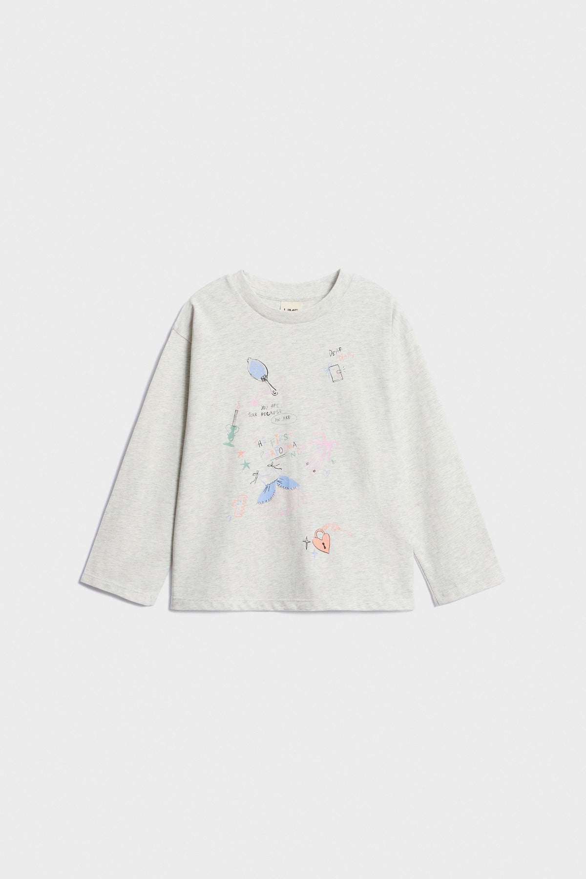 LIGHT GREY MELANGE