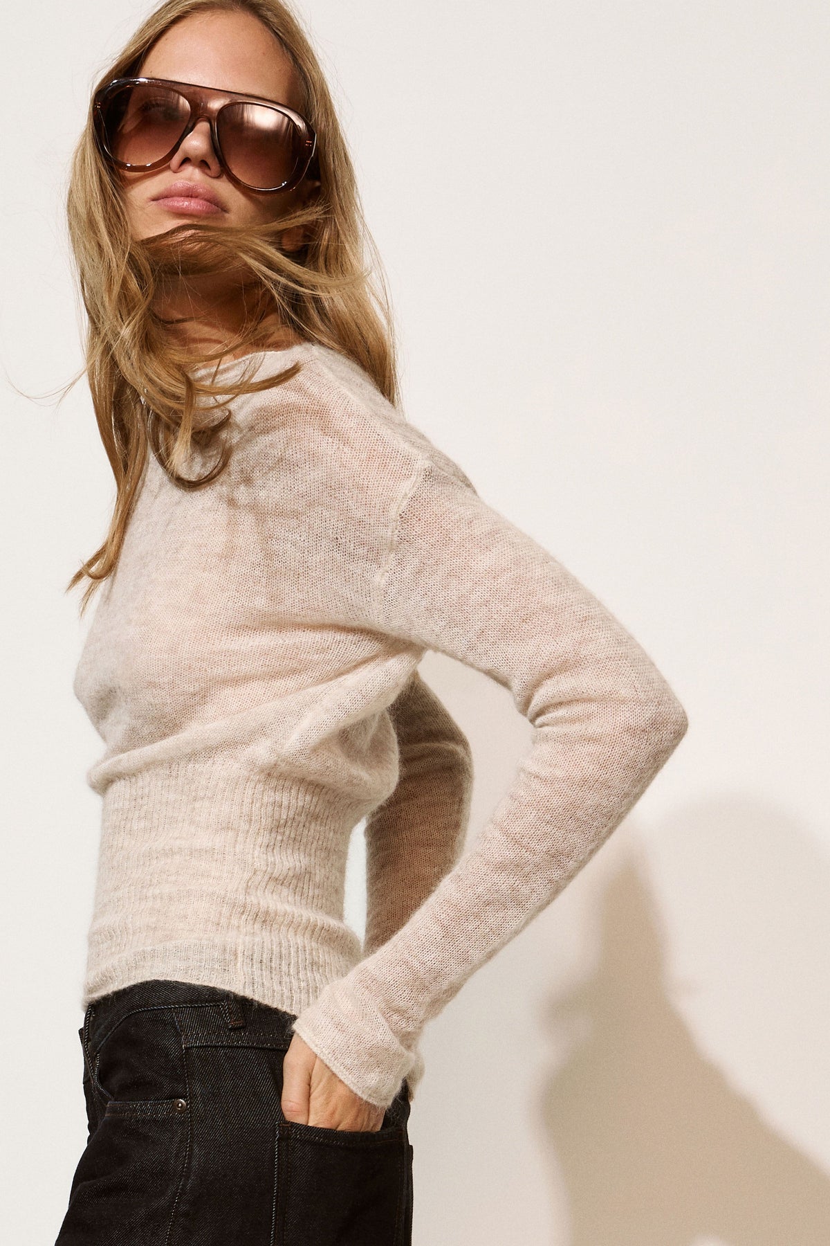 LIGHT BEIGE MELANGE