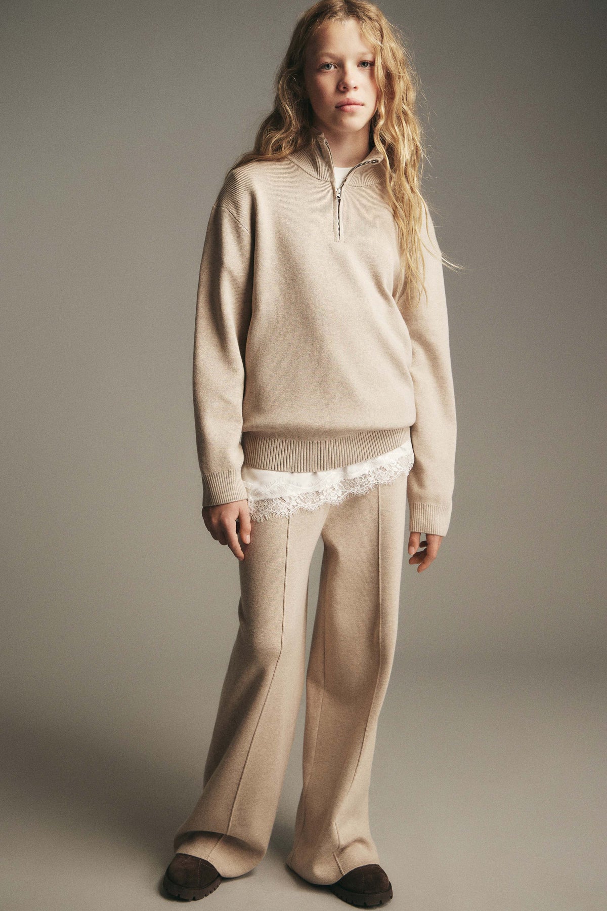 LIGHT BEIGE MELANGE