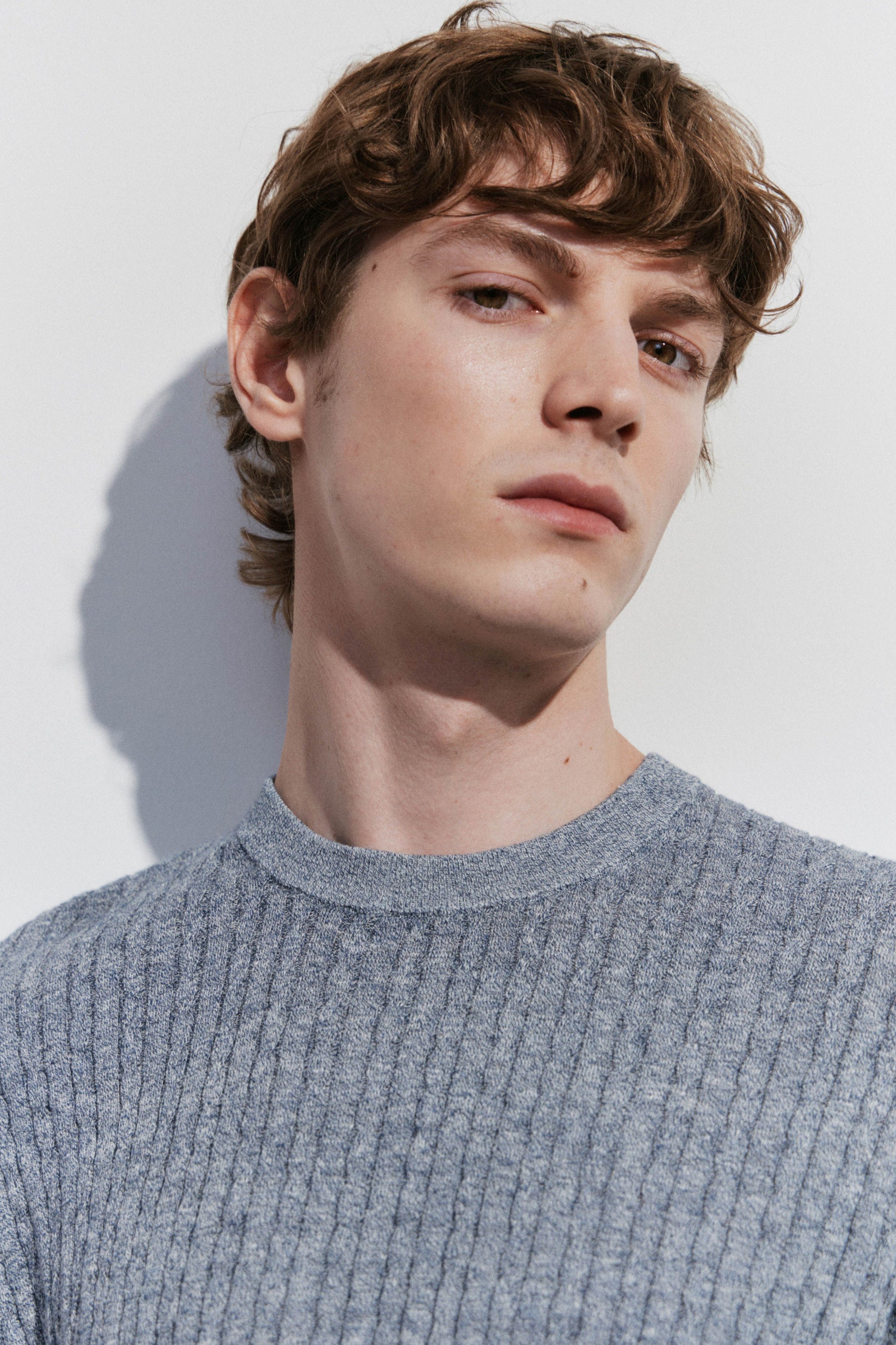 GRAY-BLUE MELANGE