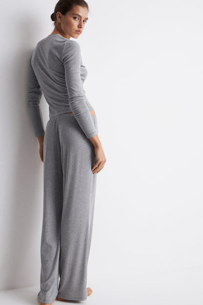 LIGHT GREY MELANGE