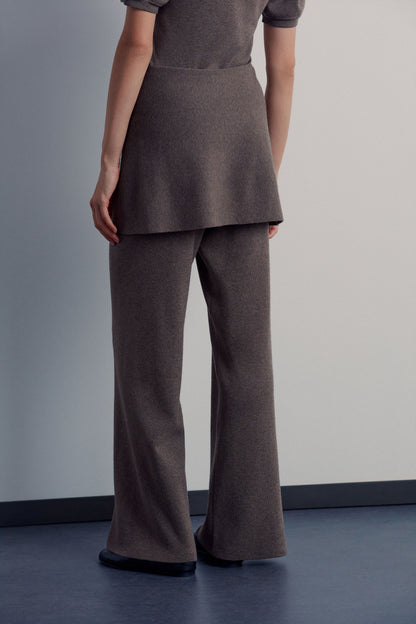GRAY BROWN MELANGE