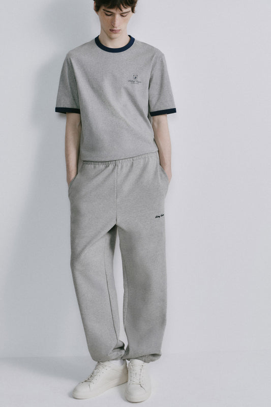 LIGHT GREY MELANGE