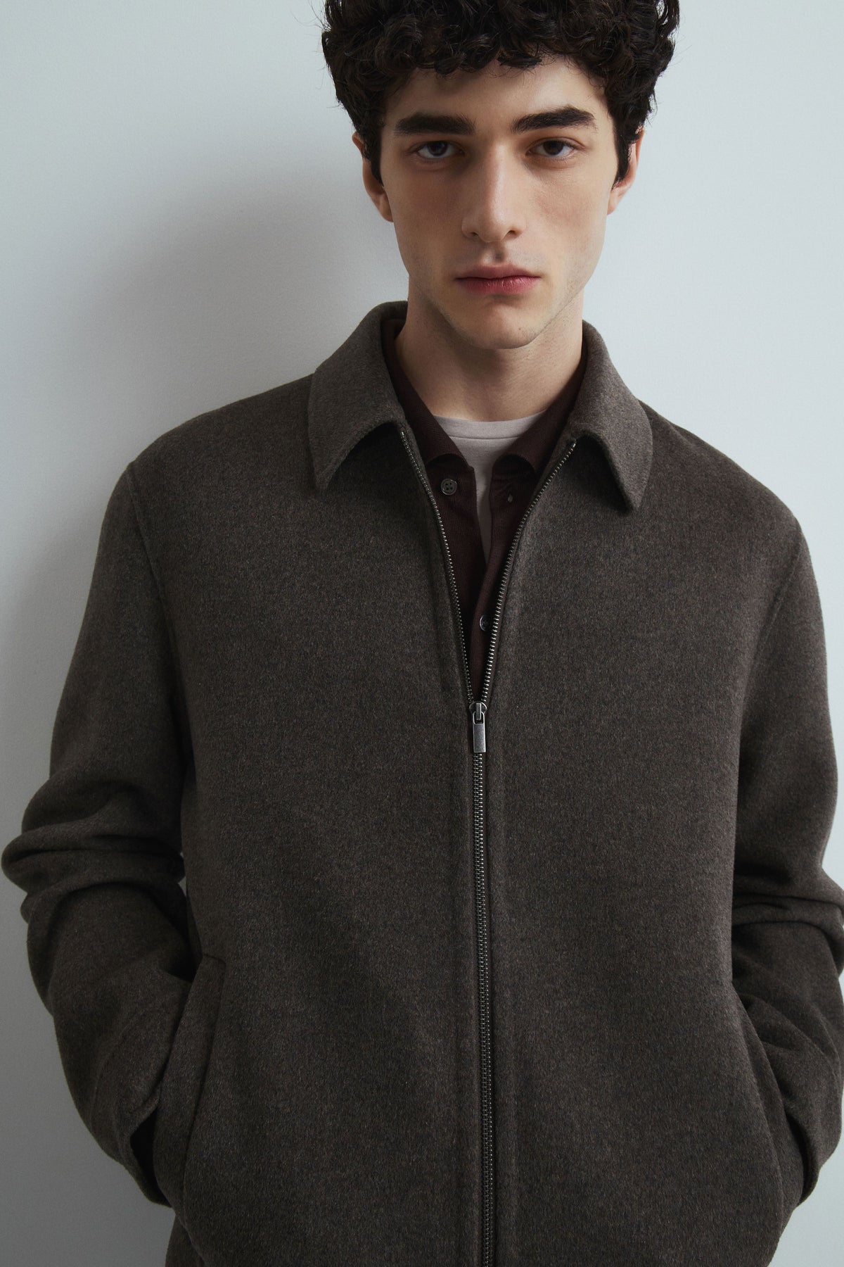 GRAY BROWN MELANGE