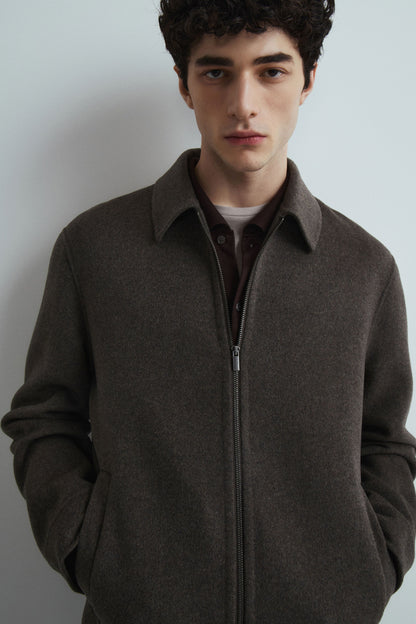 GRAY BROWN MELANGE