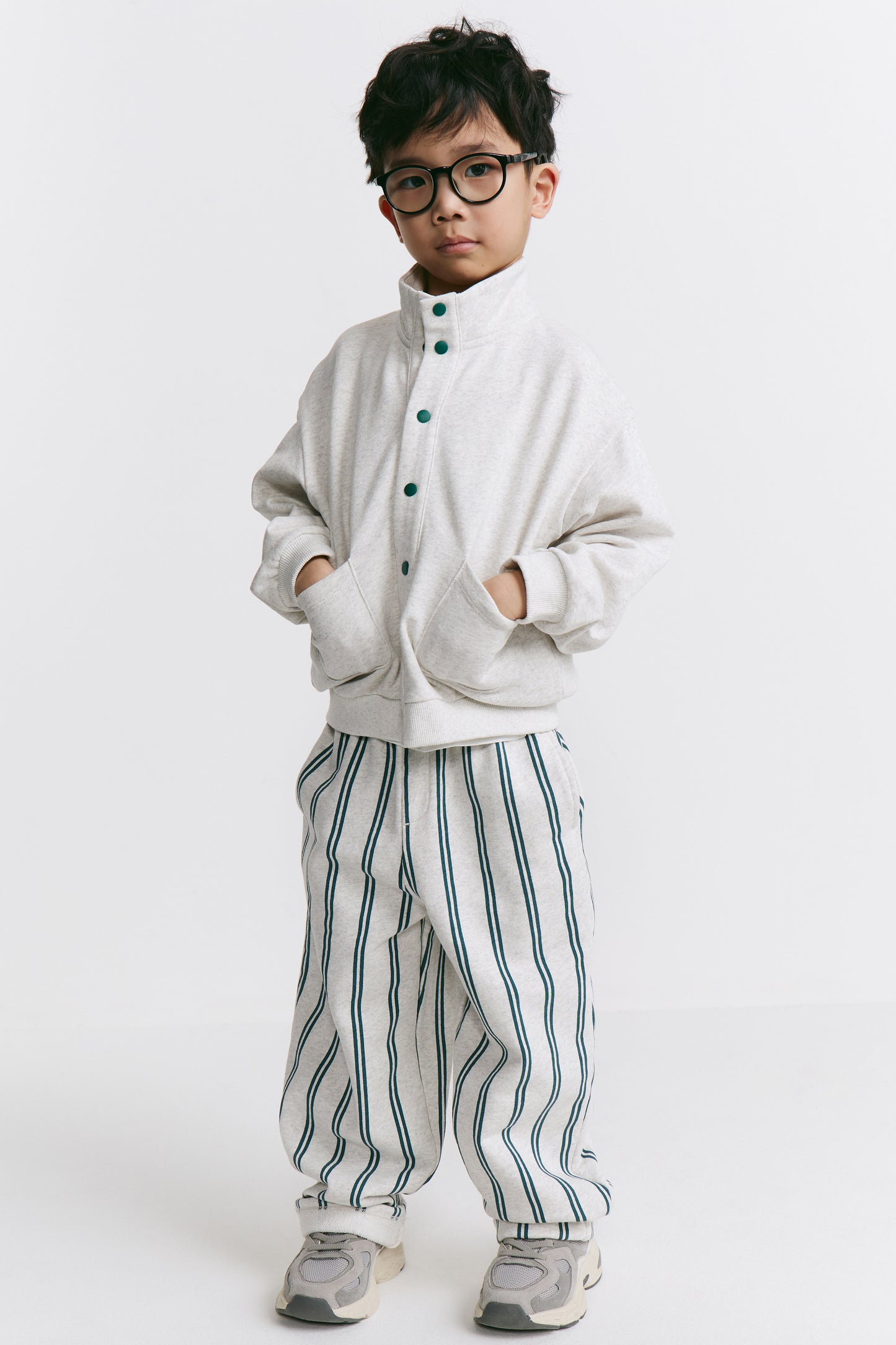 LIGHT GREY MELANGE