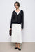 EMBROIDERY-DETAIL COTTON SKIRT