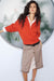 ZIP-TOP WOOL SWEATER