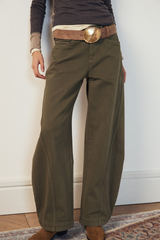 WIDE SUEDE BELT