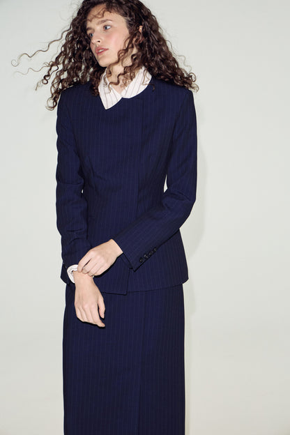 DARK BLUE/WHITE