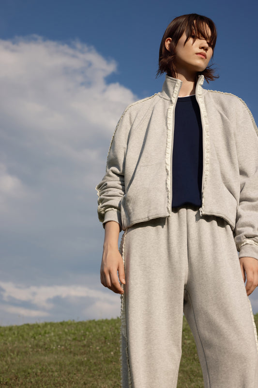 LIGHT GREY MELANGE