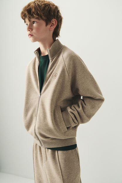 GREY BEIGE MELANGE