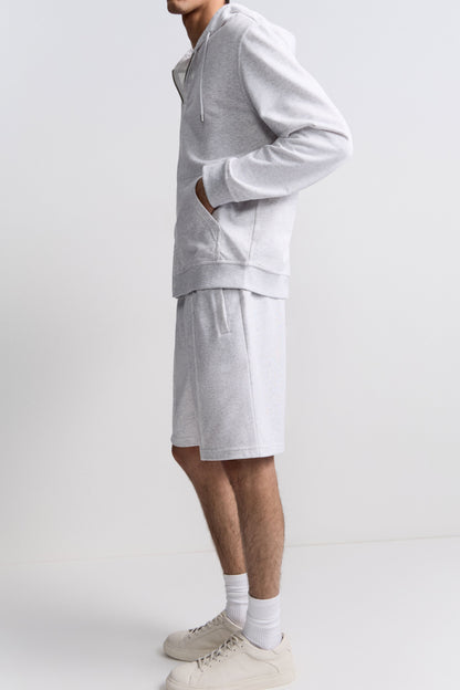 LIGHT GREY MELANGE
