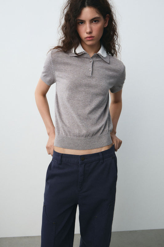 GREY BEIGE MELANGE