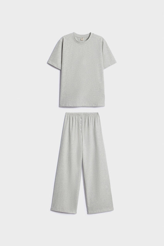 LIGHT GREY MELANGE