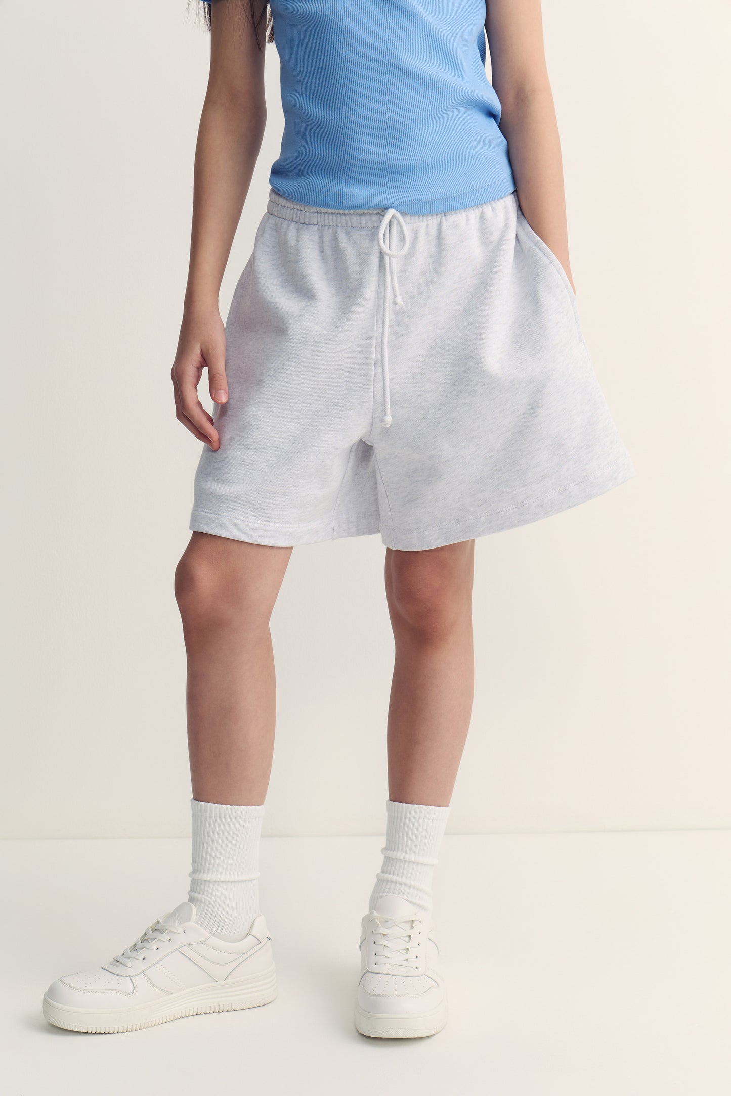 LIGHT GREY MELANGE