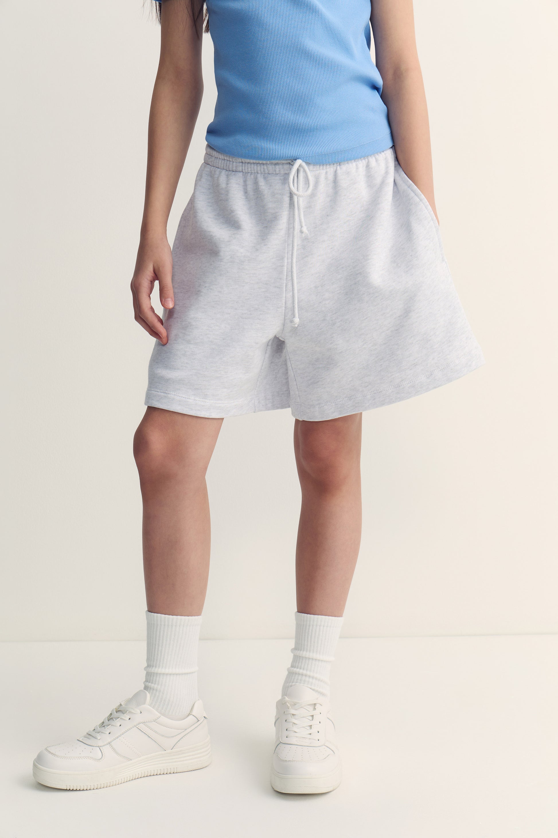 LIGHT GREY MELANGE