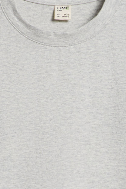 LIGHT GREY MELANGE