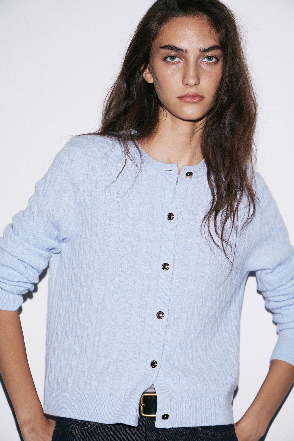 LIGHT BLUE MELANGE