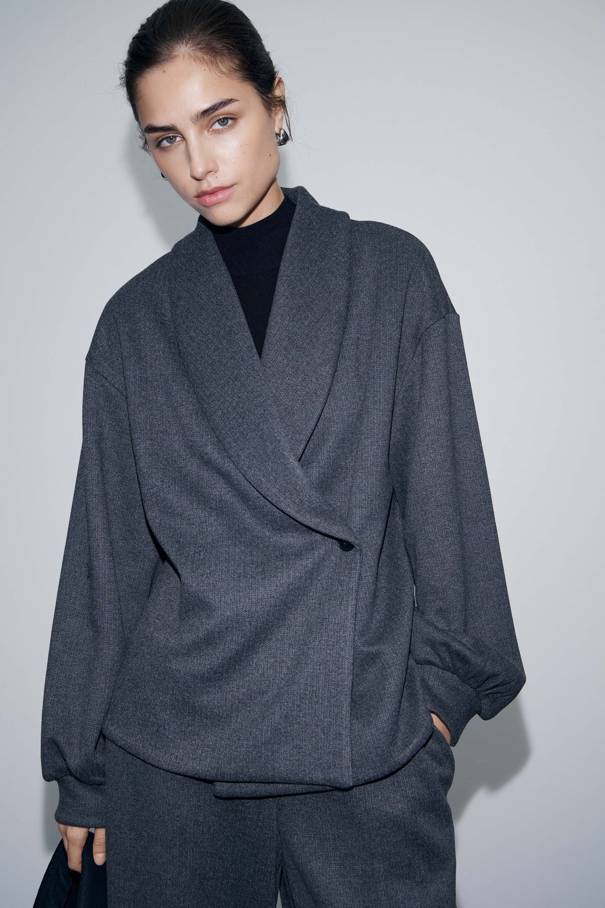 DARK GREY MELANGE